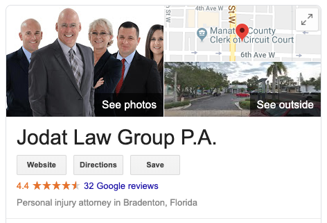 Jodat Law Group reviews on Google
